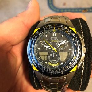 Citizen eco drive. Blue angels edition.